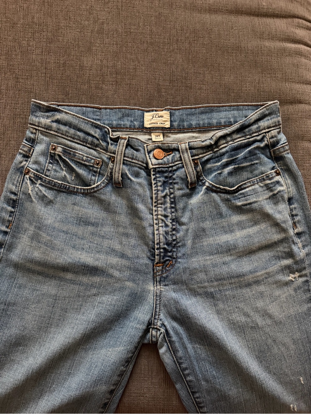 J. Crew Light Blue High-Rise Women’s Jeans - Straight Leg